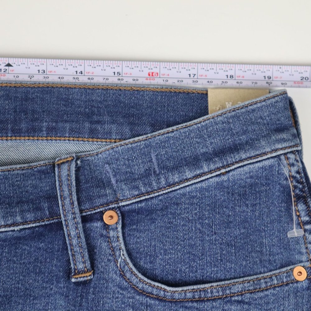 - Madewell Women’s Jeans Petite 10" High Rise  skinny blue 35p - Picture 8 of 16